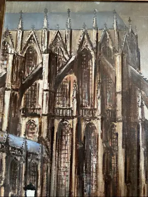 Rein Snapper - Stadsgezicht met Utrechtse dom kopen? Bied vanaf 100!
