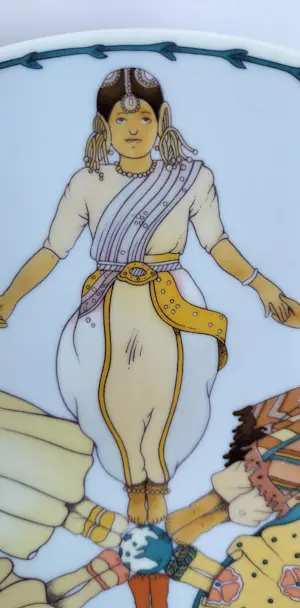 Villeroy en Boch - Herinneringsbord Unicef - Internationaal Jaar van het Kind kopen? Bied vanaf 15!