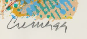 Jan Cremer - Zeefdruk, Tulpen - Ingelijst kopen? Bied vanaf 150!