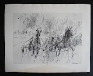 Piet Klaasse - map met 6 litho's paardendraverij kopen? Bied vanaf 50!