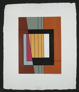 Guy Vandenbranden - Zeefdruk, Construction I kopen? Bied vanaf 80!