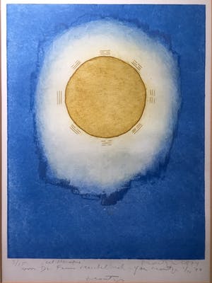 Jan Montyn - Cel Therapie - Zeefdruk, Ingelijst kopen? Bied vanaf 150!