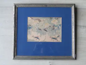 Niet of onleesbaar gesigneerd - Vissen in de sloot kopen? Bied vanaf 1!