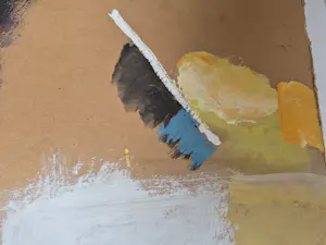 Eugène Brands - Gouache - blue toothbrush - kopen? Bied vanaf 1875!