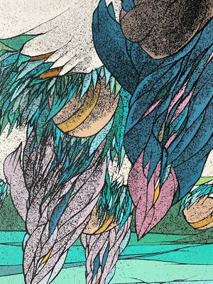 Wolff Buchholz - Zeefdruk - Nr 595 - Bergen kopen? Bied vanaf 25!