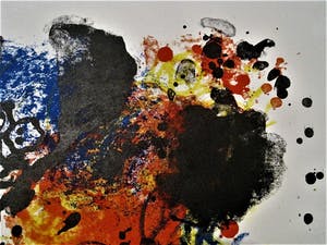 Jef Diederen - Litho uit 1963 - zeer kleine oplage (25) - Abstract - potlood gesigneerd kopen? Bied vanaf 48!