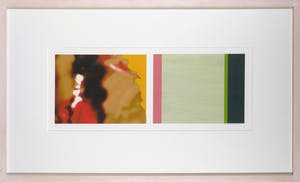 Bert Loerakker - Zeefdruk, Zonder titel - Ingelijst kopen? Bied vanaf 50!