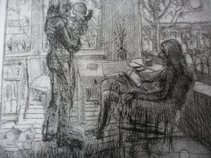 Frits Lindeman - Ets, Titel. " Dag en nacht ". kopen? Bied vanaf 15!