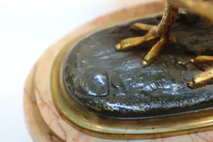 Niet of onleesbaar gesigneerd - fosfor brons haan kopen? Bied vanaf 1!