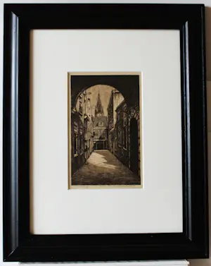 Cornelis Brandenburg - Z.t. ('t Steegje) - CB221M kopen? Bied vanaf 45!