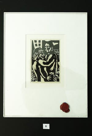 Aad de Haas - 36 stuks passieprenten - ingelijst - 1968 kopen? Bied vanaf 375!