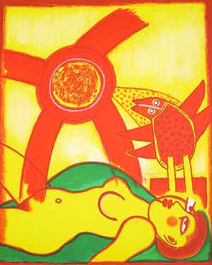 Corneille - Litho, L'ete joyeux verkocht voor € 150!