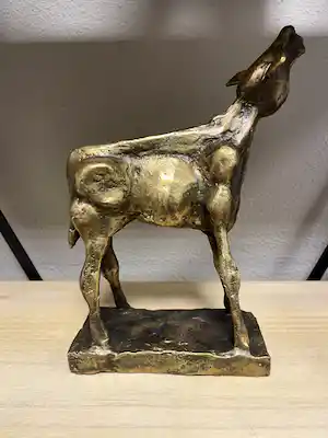 Theo Mackaay - Gouden kalf verkauft für € 580!
