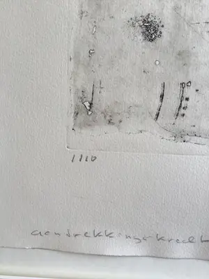 Cees Kortlang - Grote ets, gesigneerd geschept papier , oplage1/10 kopen? Bied vanaf 50!