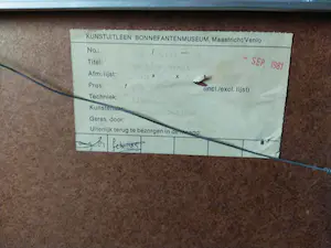 Marianne van der Heijden - De tijd danst - kleurets, in metalen lijst kopen? Bied vanaf 125!