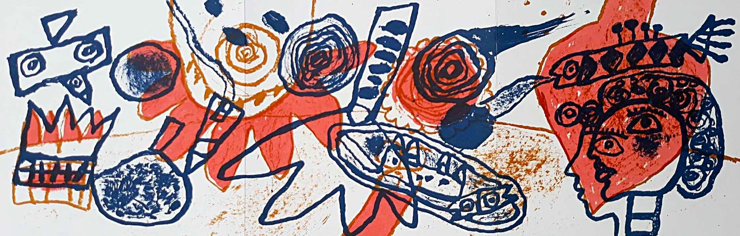 Corneille - Exhibition of new paintings (1971), publicatie met originele litho kopen? Bied vanaf 1!