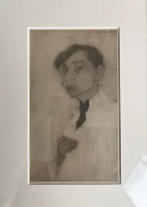 Jan Mankes - Originele Heliogravure - Zelfportret 1923 kopen? Bied vanaf 65!