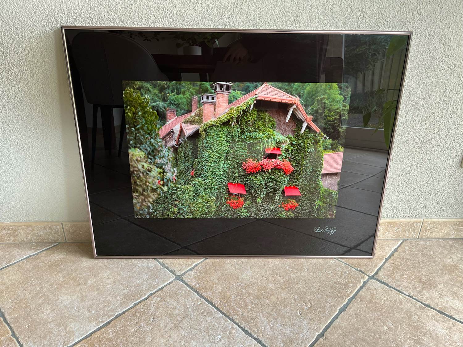 Paul Huf - Huis met klimop (1988, gesigneerd) kopen? Bied vanaf 85!