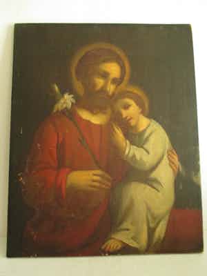 Niet of onleesbaar gesigneerd - Icoon verkocht voor € 1!