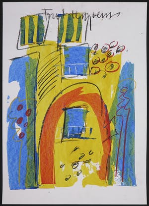 Frank Lengvenius - Gemengde techniek, Zonder titel kopen? Bied vanaf 35!