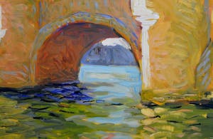 Patrick Marie - Le pont neuf - le soir III kopen? Bied vanaf 1!