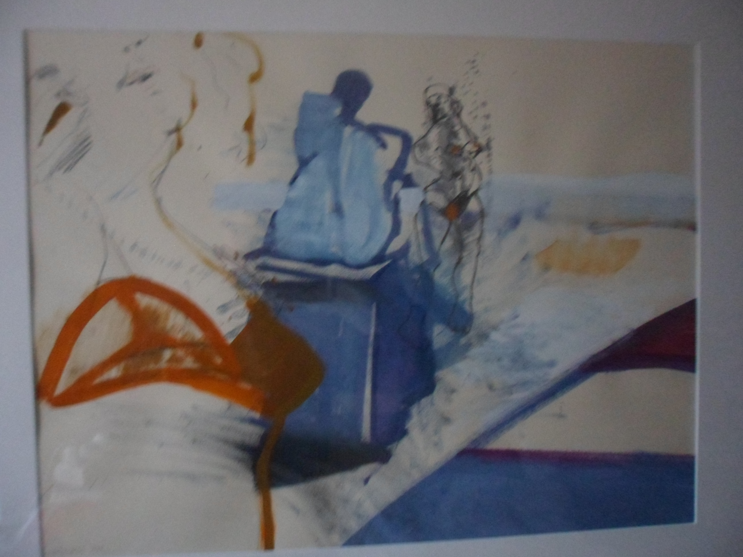 Marjan Jaspers - Gemende techniek, titel,"strandgezicht". kopen? Bied vanaf 50!