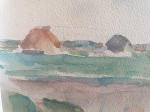 Friso ten Holt - Zicht op Callantsoog vanuit Abbestede kopen? Bied vanaf 225!