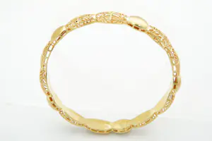 50-  Fraai bewerkte 20kt gouden armband - Arabisch filigrain - gefaseerd model kopen? Bied vanaf 560!