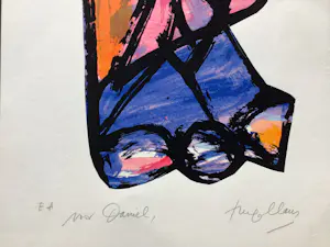 Hugo Claus - Abstracte compositie kopen? Bied vanaf 175!