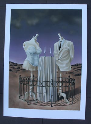 Hans Spiegeler - zeefdruk - 2000 kopen? Bied vanaf 65!