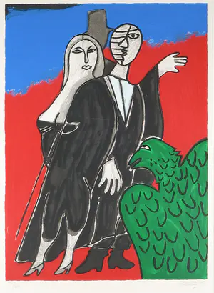 Corneille - Zeefdruk, Phantom of the Opera - Ingelijst (Groot) kopen? Bied vanaf 1!