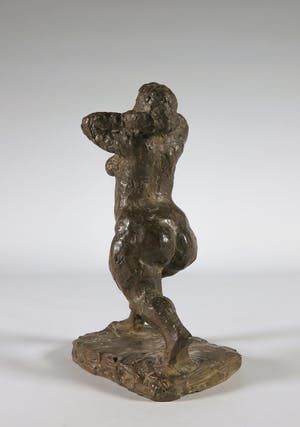 Arie Teeuwisse - Bronzen beeld van een staande naakte vrouw kopen? Bied vanaf 300!