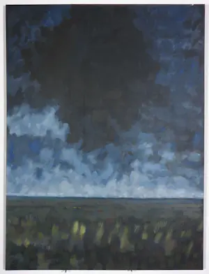 Janus Nuiten - Olieverf op doek, Tweeluik landschap - Ingelijst kopen? Bied vanaf 100!