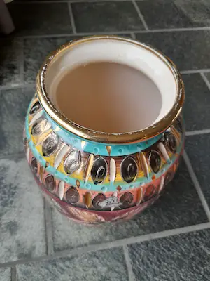 Faience Hubert Bequet - Grote vaas kopen? Bied vanaf 50!