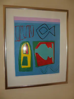 Dolf Verlinden - Zeefdruk, zonder titel kopen? Bied vanaf 50!