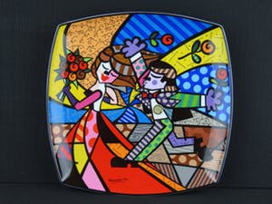 Romero Britto - Designschaal serie Artis et Orbis 2012 kopen? Bied vanaf 45!