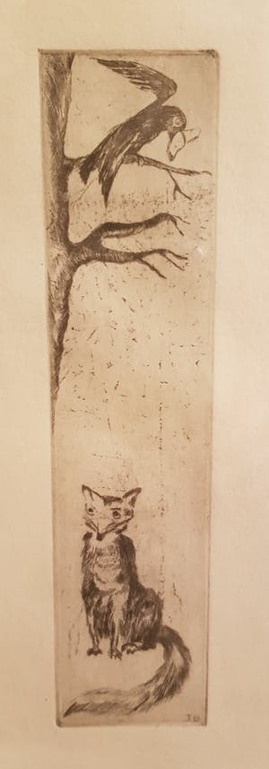 Jeanne Bieruma Oosting - 2 etsen naar Fabels van Lafontaine kopen? Bied vanaf 50!