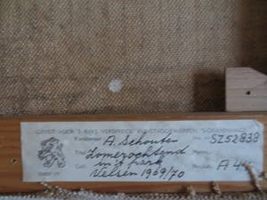 Arie Schouten - Zomerochtend in t Park Velsen 1969/ kopen? Bied vanaf 170!