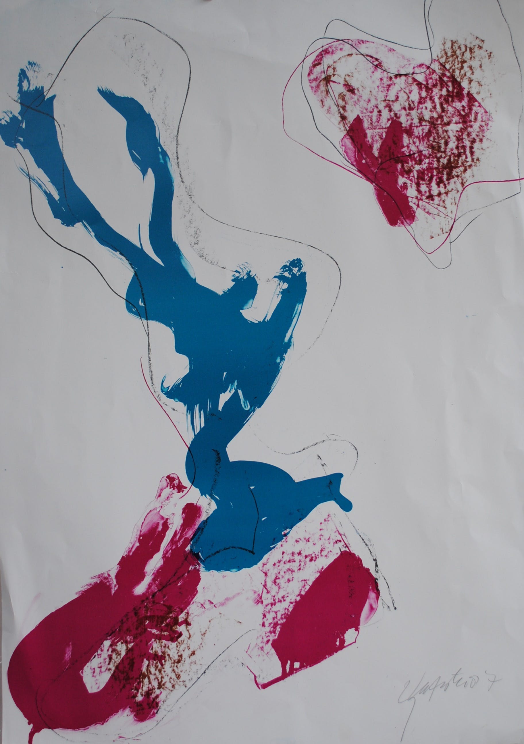 Ger Lataster - Zeefdruk uit 1987 kopen? Bied vanaf 10!