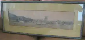Marius Janssen - Maasbruggen bij Rotterdam. verkauft für € 35!