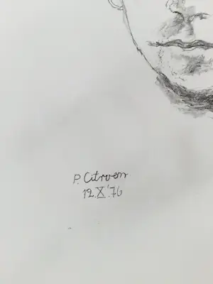 Paul Citroen - Fraaie monochrome Litho: "jan Cremer" - 1976 - potloodgsig. - glmt. oplage (100) kopen? Bied vanaf 54!