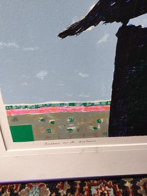 Harrie Gerritz - C4726-11, Balans in de natuur, zeefdruk kopen? Bied vanaf 90!