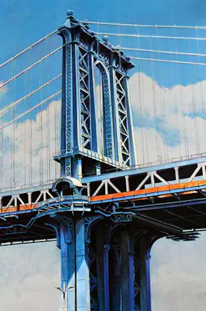 AcheterRichard John Haas - Manhattan Bridge -? Enchérissez de 475!