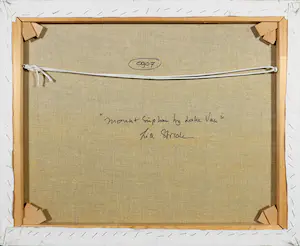 Liz Strick - Olieverf op doek, Mount Suphan by lake Van kopen? Bied vanaf 1!