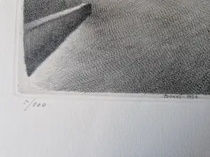 Armando Donna - Surrealistische - beperkte oplage - Ets - "Dorpstraat bij avond" gesigneerd kopen? Bied vanaf 41!