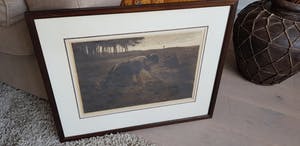 Willem Witsen - ets - Het aardappelrooistertje, no.95, gesigneerd kopen? Bied vanaf 199!