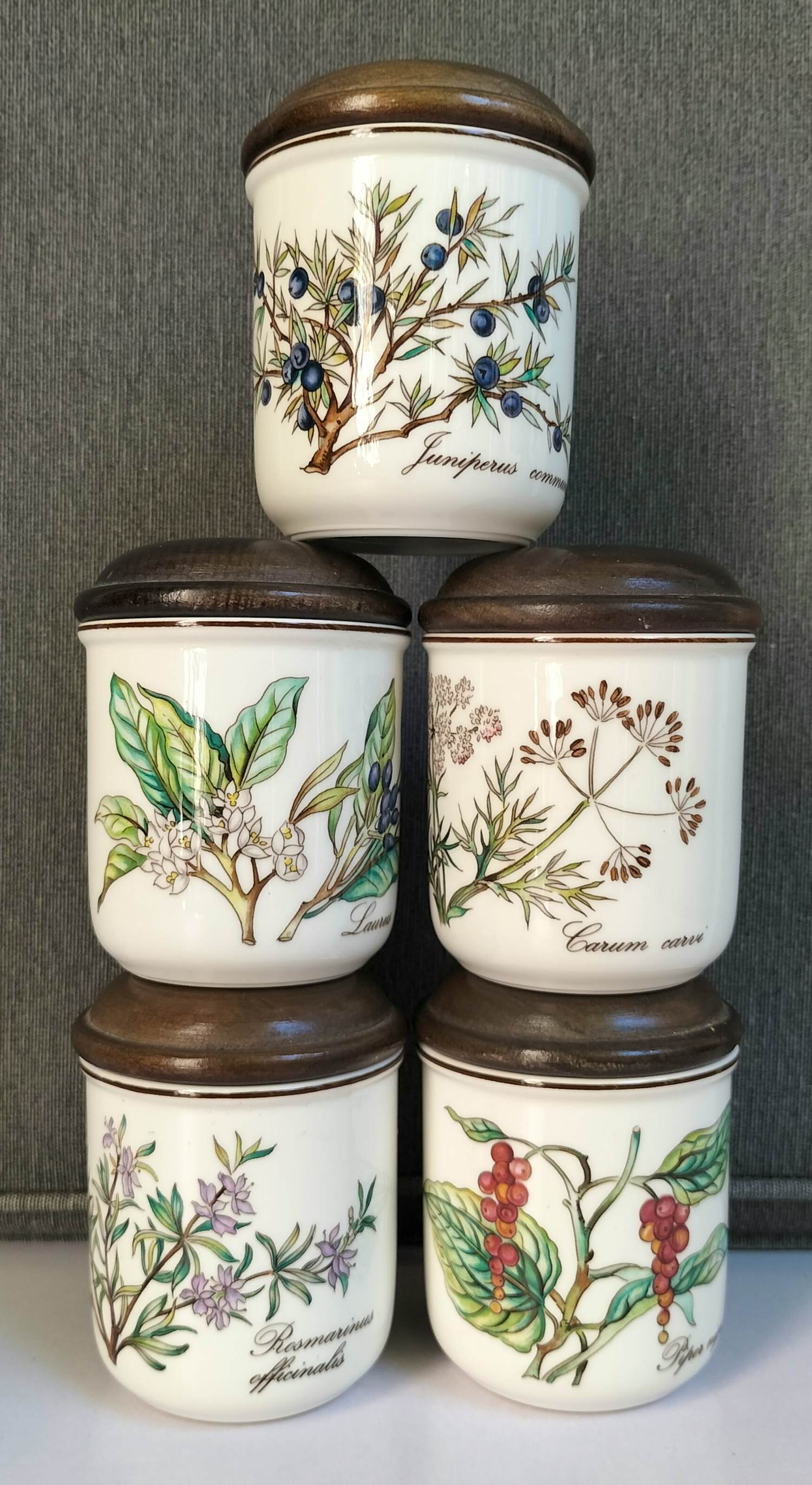 Villeroy en Boch - Voorraadpotjes met botanisch motief (5) kaufen? Bieten Sie von 20!