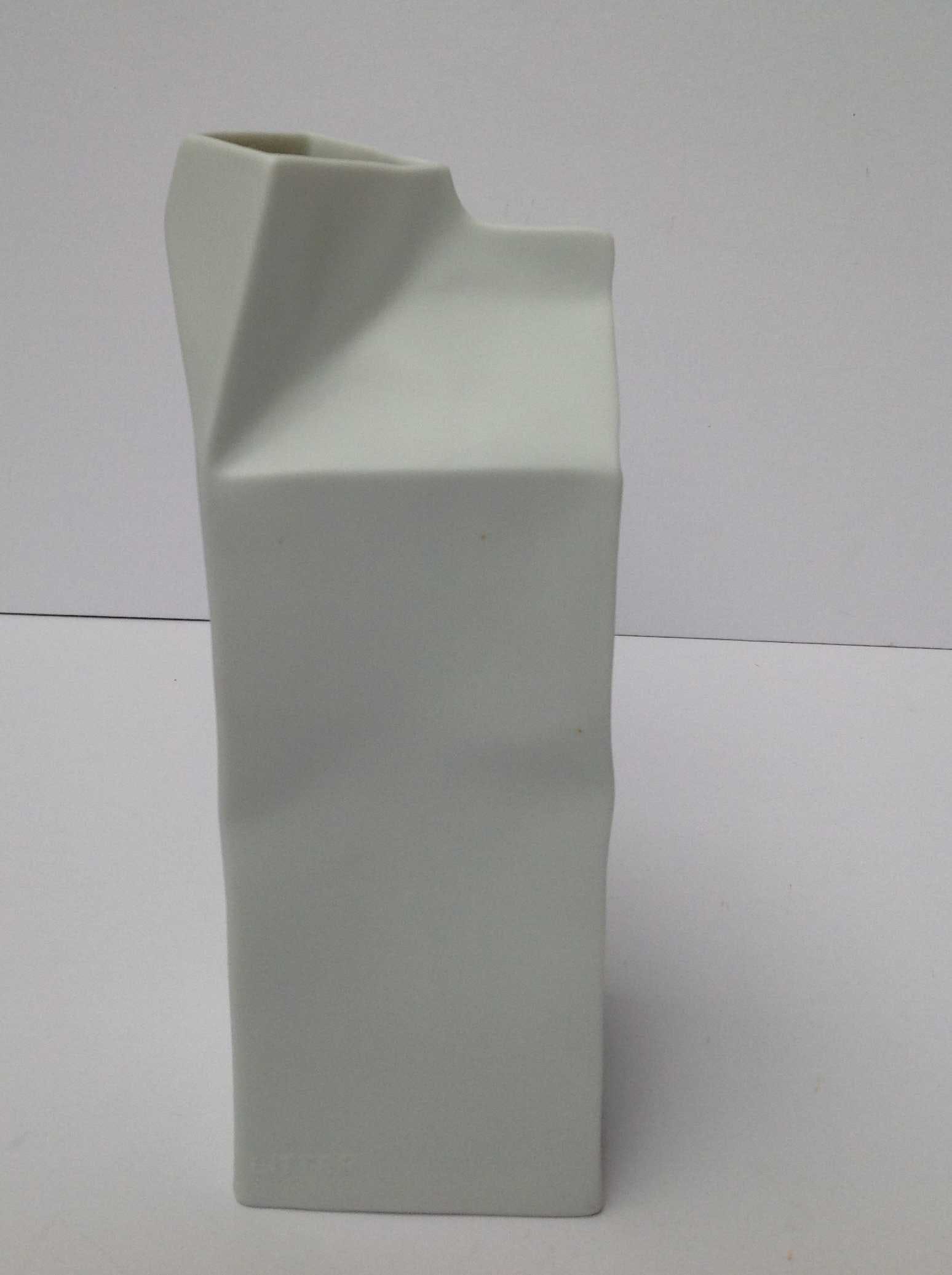 Rosenthal - Melkpak vaas wit porselein, biscuit (mat) Rosenthal hoogte 25 cm kopen? Bied vanaf 65!