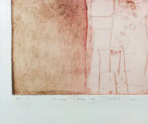 Jan Montyn - Gunung Merapi, aquatint ets kopen? Bied vanaf 125!