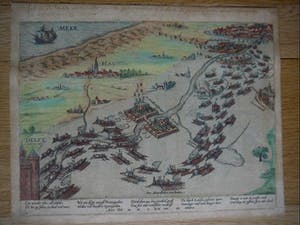 Frans Hogenberg - Ontzet van leiden 1574 kopen? Bied vanaf 60!